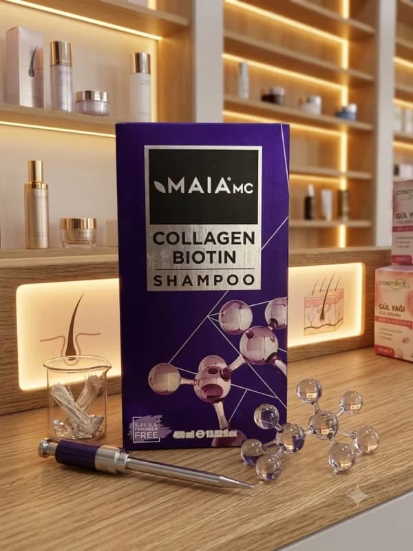 Maia mc Kolajen Biotin Şampuan Keratin Kolajen Içerikli 400 ML