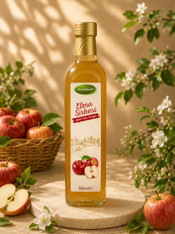 Mecitefendi Elma Sirkesi 500 ML