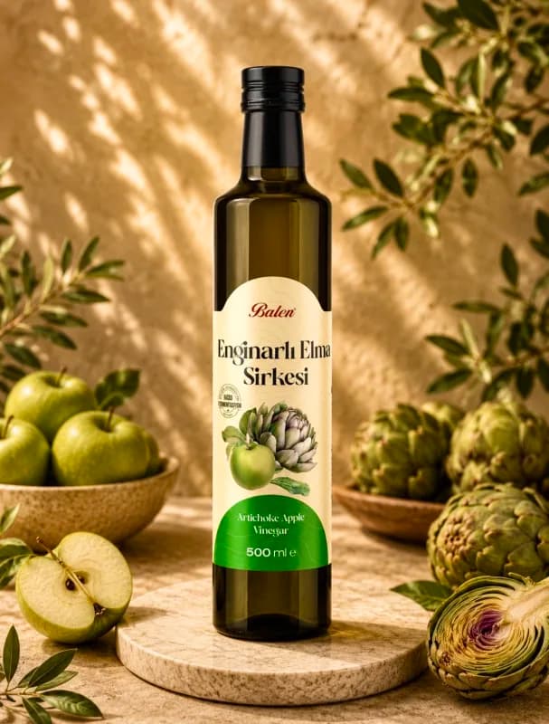 BALEN ENGİNARLI ELMA SİRKESİ 500 ML