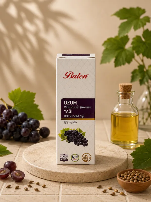 Balen Üzüm Çekirdeği Yağı 50 ML