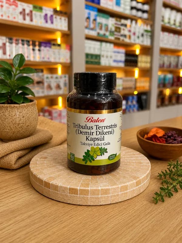 Balen Tribulus Terrestris Demir Dikeni Extraktı 60 Kapsül X 620 Mg Tiribulus