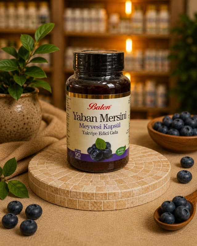 Balen Yaban Mersini Meyvesi Kapsül