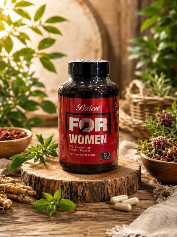 FORWOMAN BİTKİ EKSTRATLARI KARIŞIMI KAPSÜL 620 MG*120